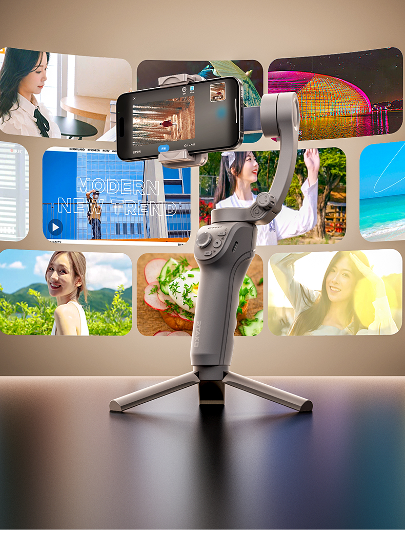 RTAKO M01 Gimbal - Chi tiết trục xoay ngang