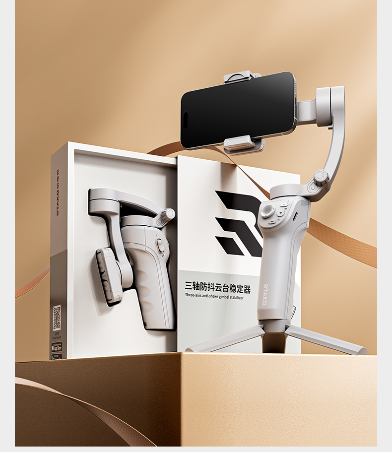 Tay Cầm Chống Rung RTAKO M01 - Hình ảnh sử dụng ngoài trời