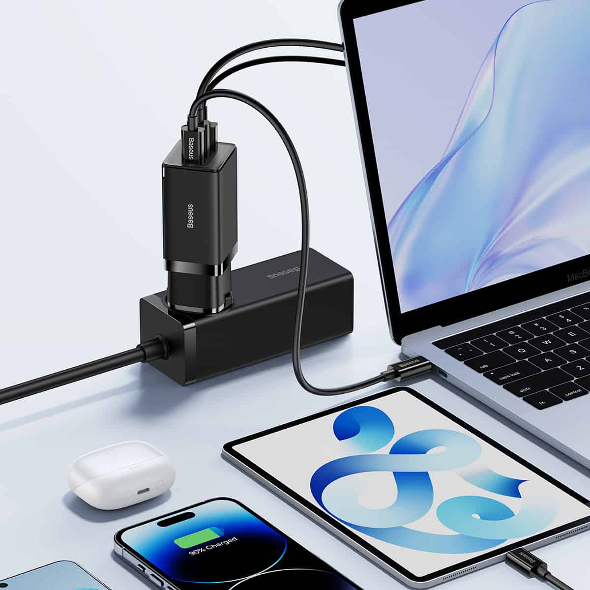 chube Phích cắm chuyển đổi Baseus Travel Plug dùng cho nhiều quốc gia