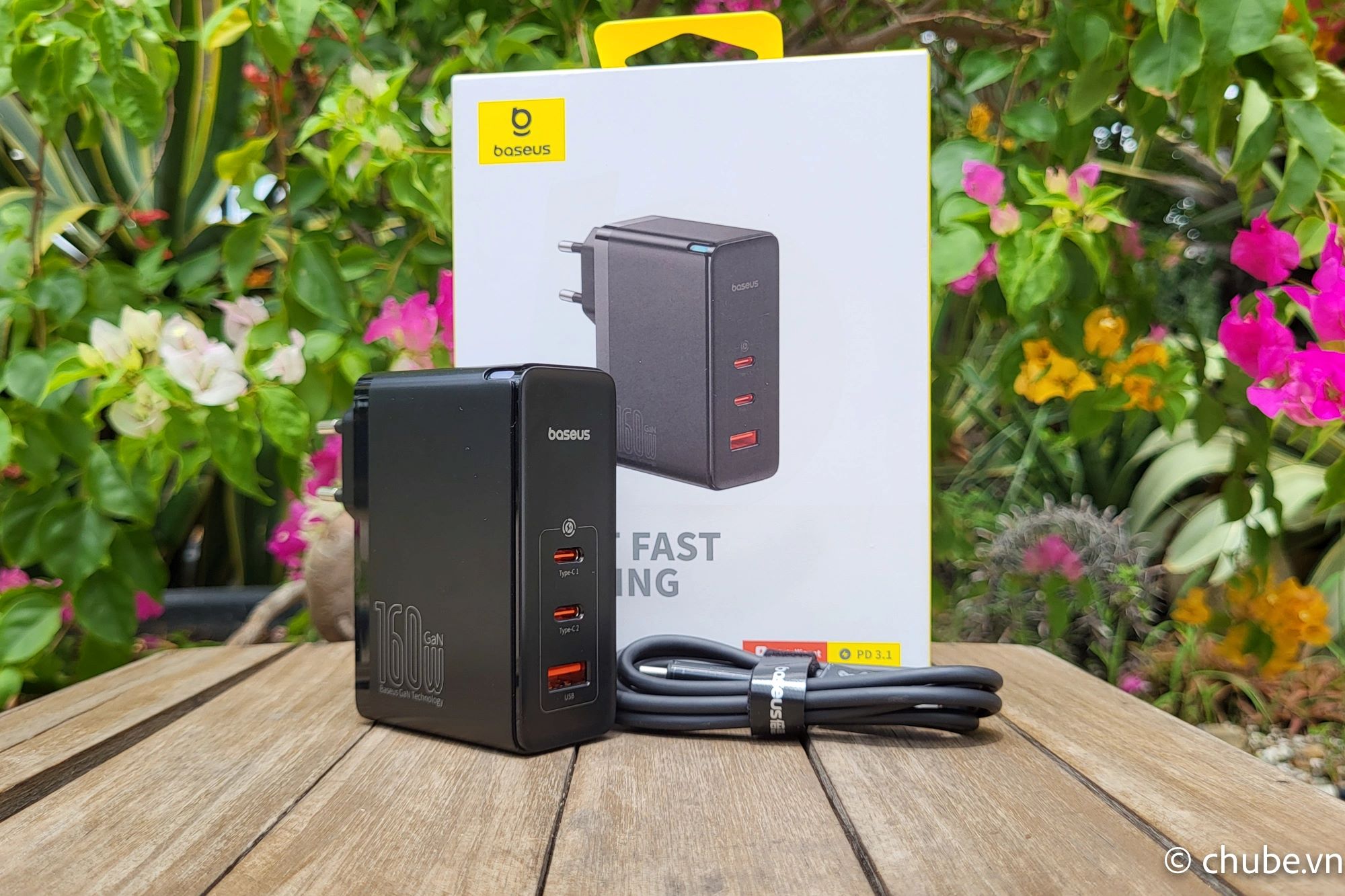 Baseus GaN5 Pro Fast Charger 160W Power Flexibility