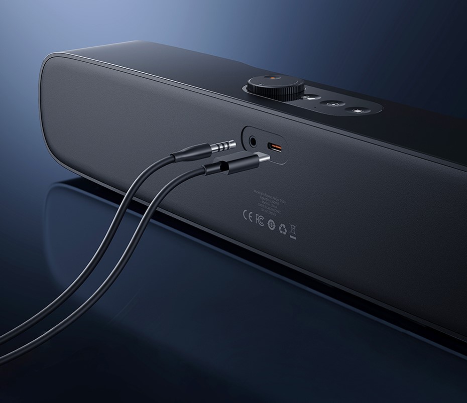 Loa Baseus AeQur DS10 Mini Soundbar - Đèn RGB