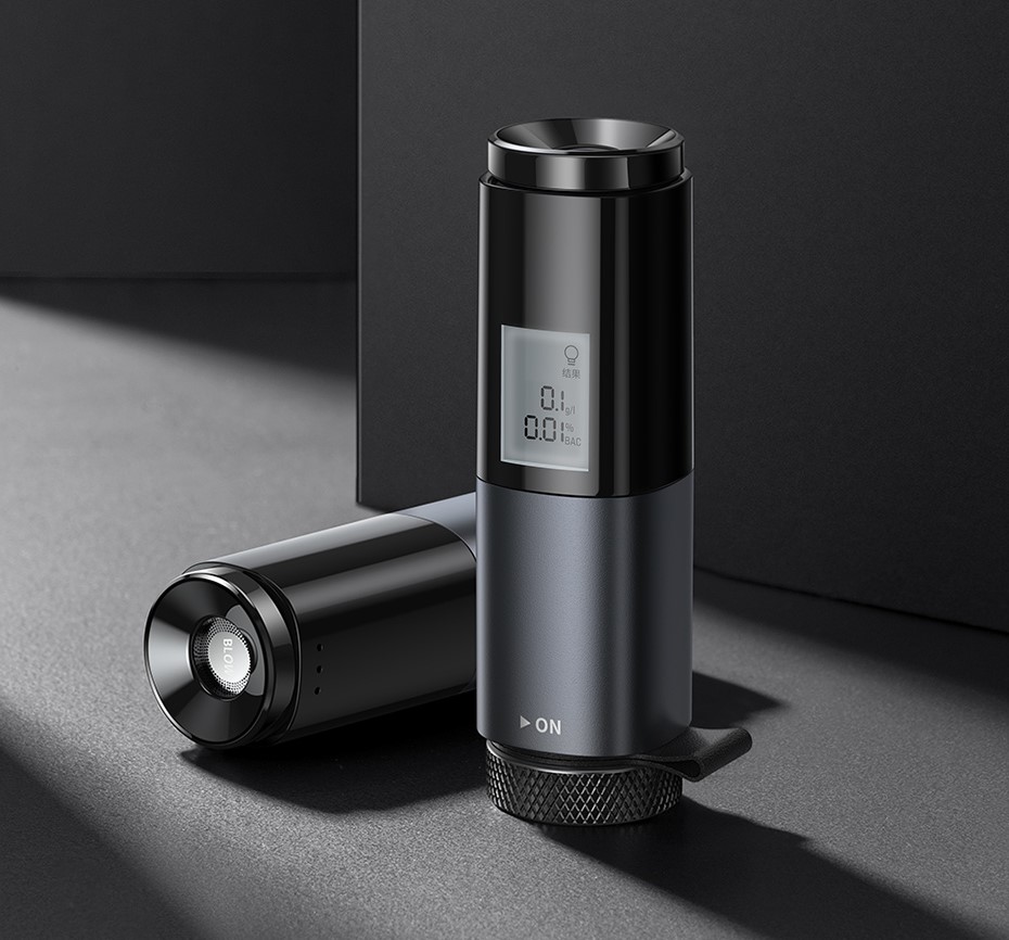 Máy đo nồng độ cồn Baseus Digital Alcohol Tester LED Display - Sạc Pin