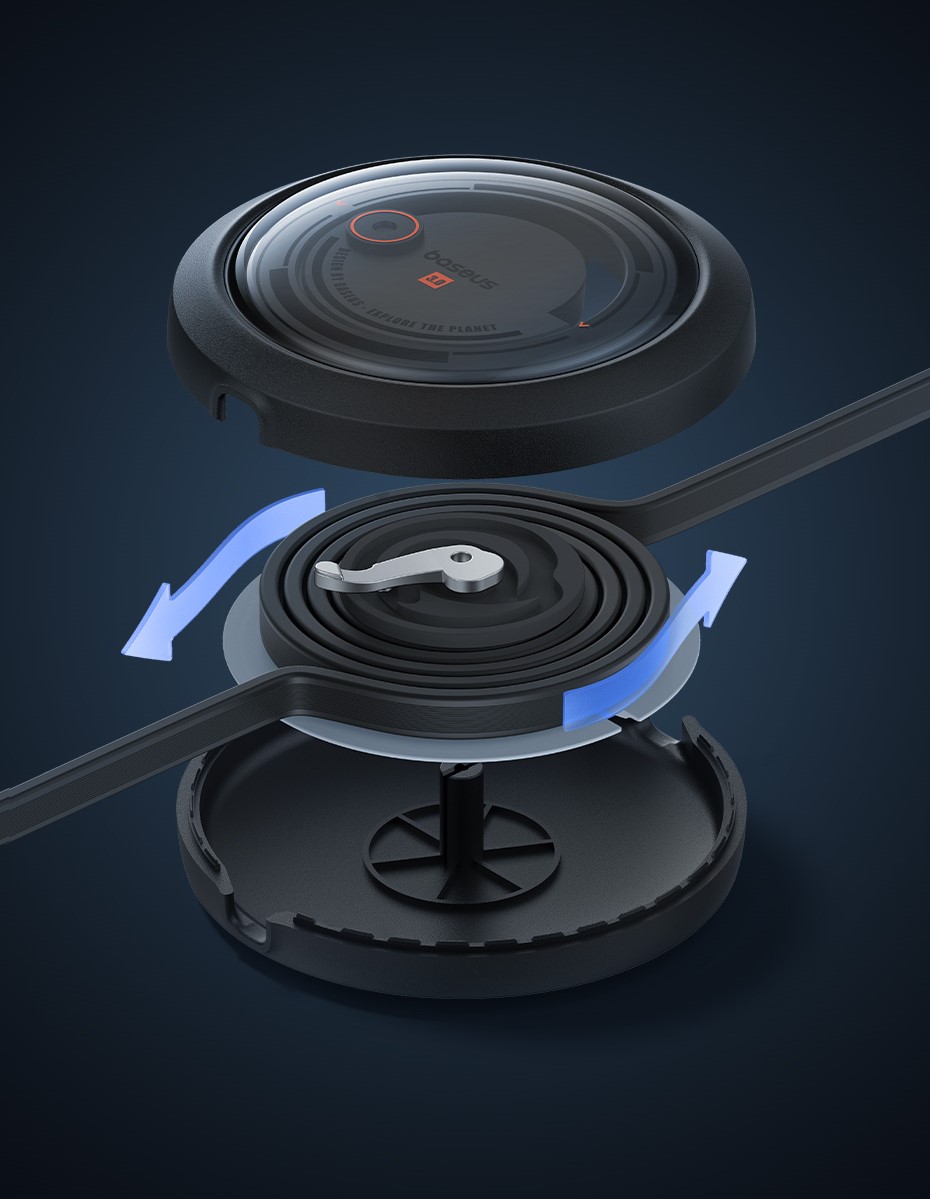 Baseus Free2Draw Retractable Crystal Cable for quick and easy storage