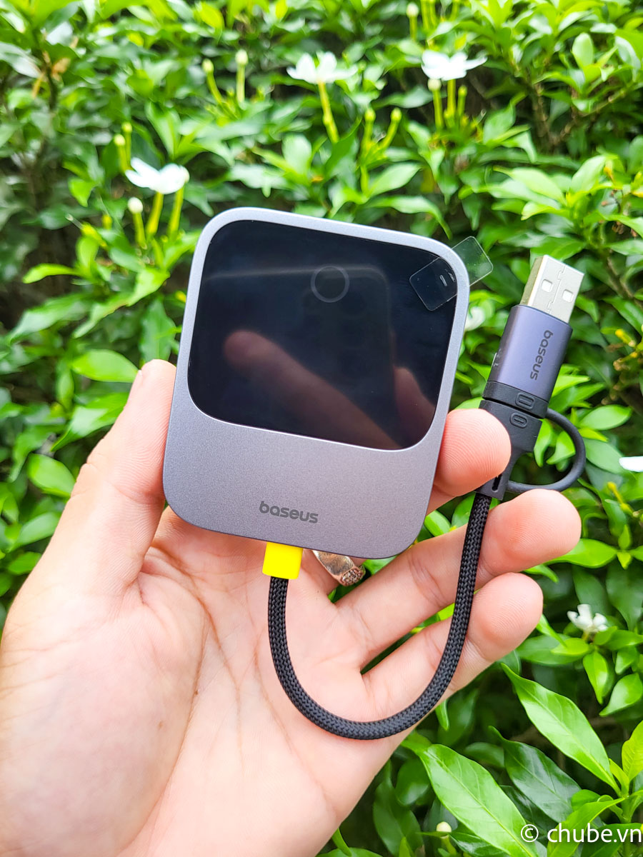 Bộ chuyển đổi CarPlay không dây Baseus SafeJourney Chube