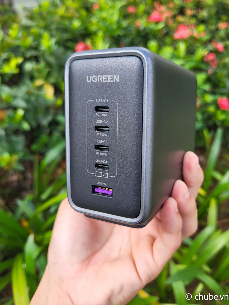 Bộ sạc Ugreen 300W để bàn đa năng Nexode gan CD333