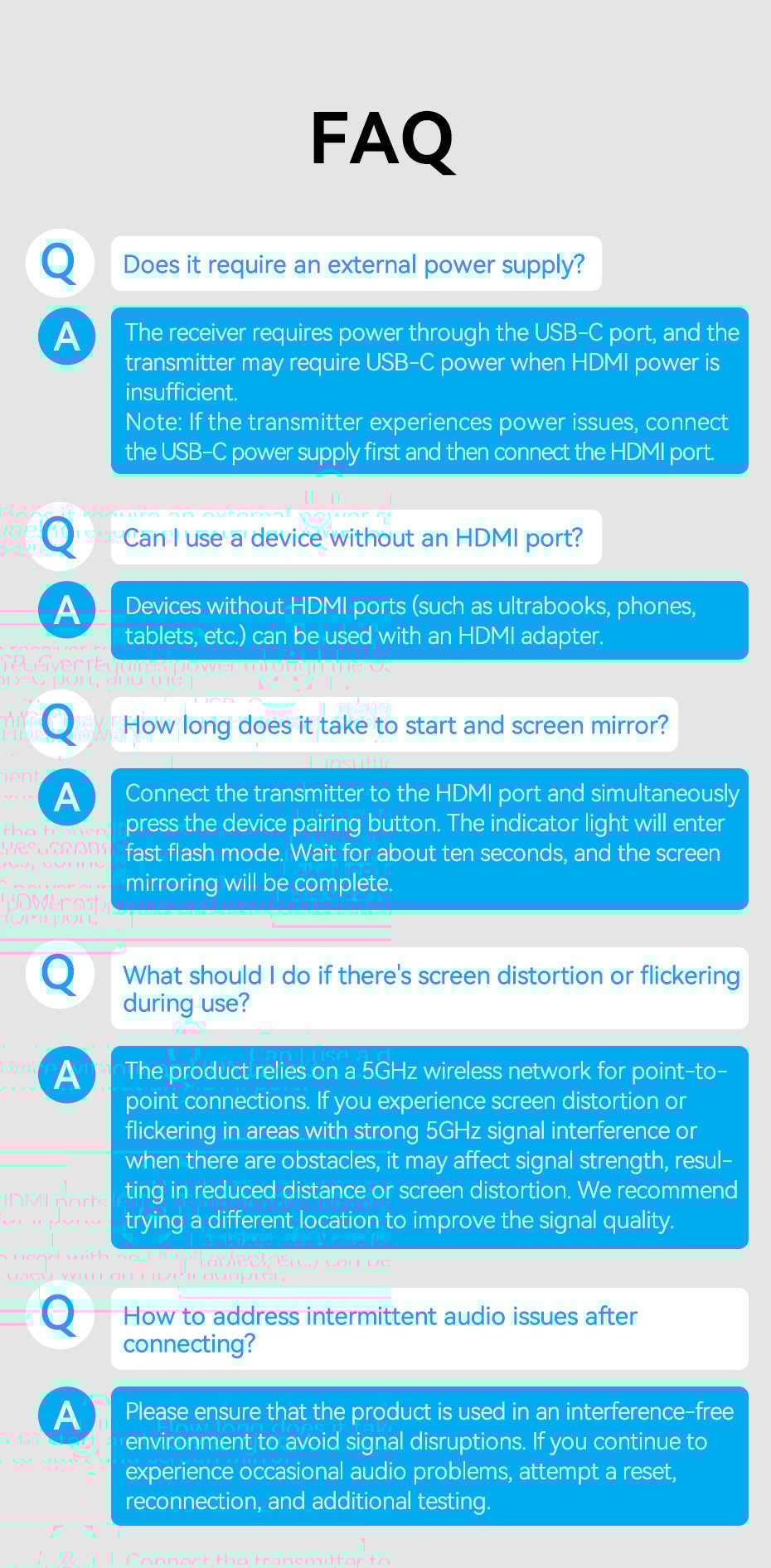 chube Bộ truyền hình ảnh HDMI không dây VENTION ADC