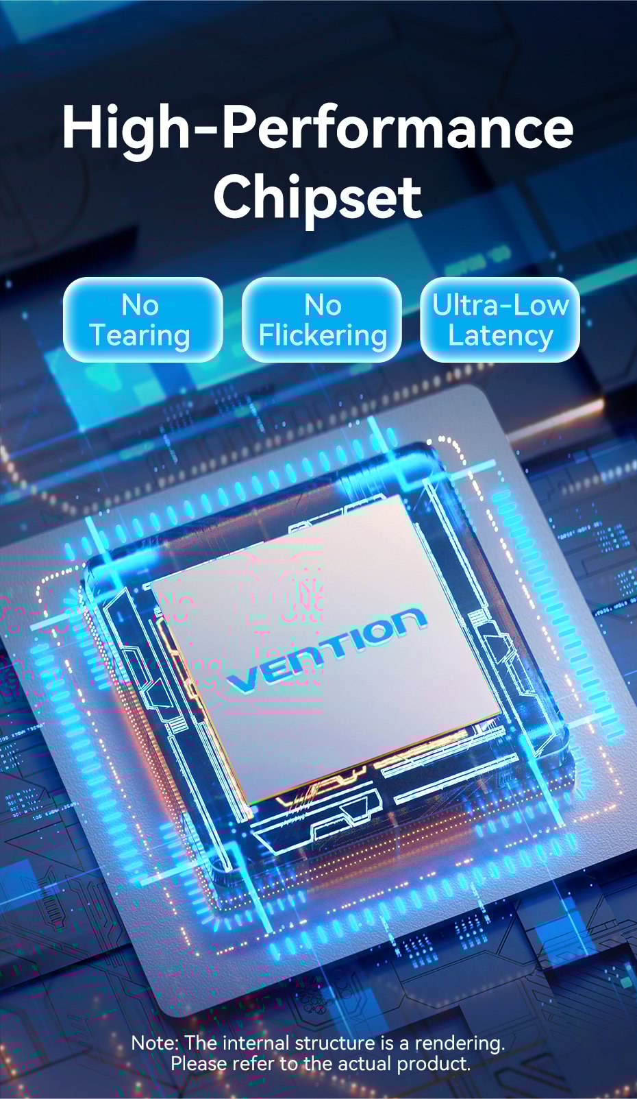 chube Bộ truyền hình ảnh HDMI không dây VENTION ADC