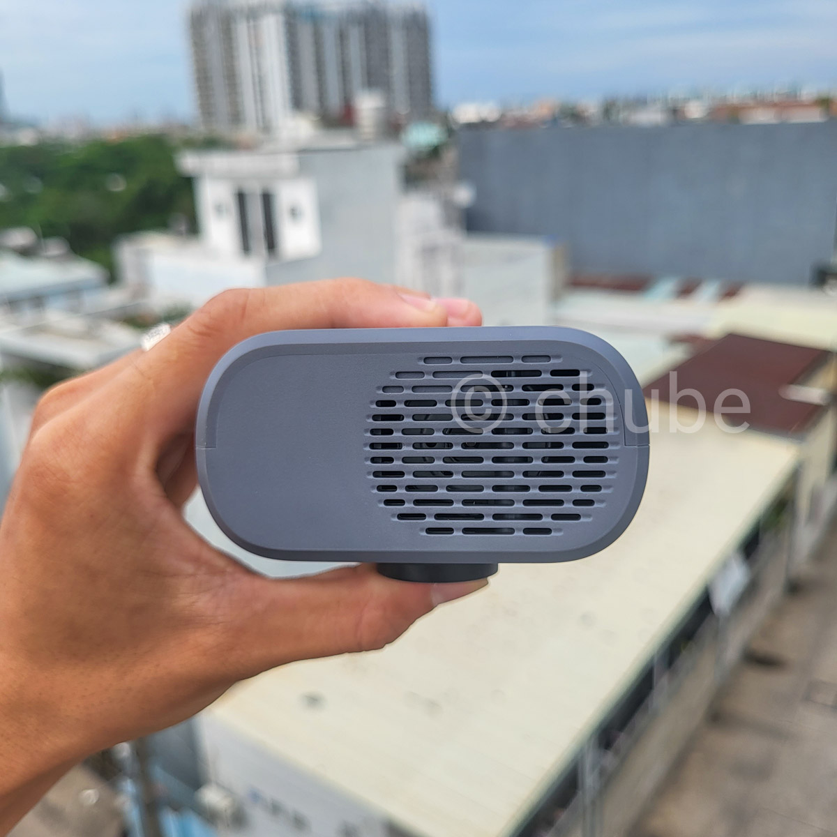 Bơm lốp Baseus PrimeTrip 45W 1750mAh - bơm lốp xe máy nhanh chóng, hiệu quả.