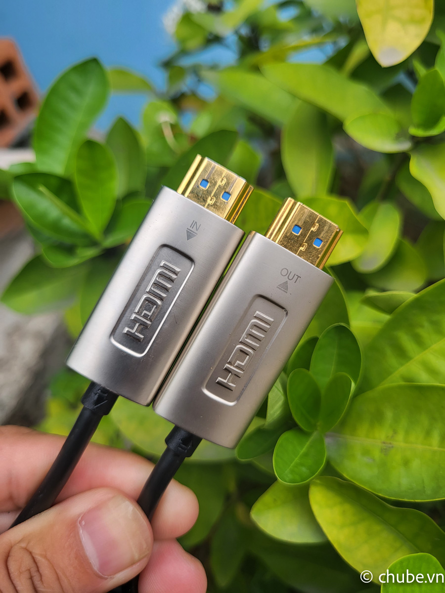 Cáp quang HDMI to HDMI Baseus 4K60Hz High Definition Chube