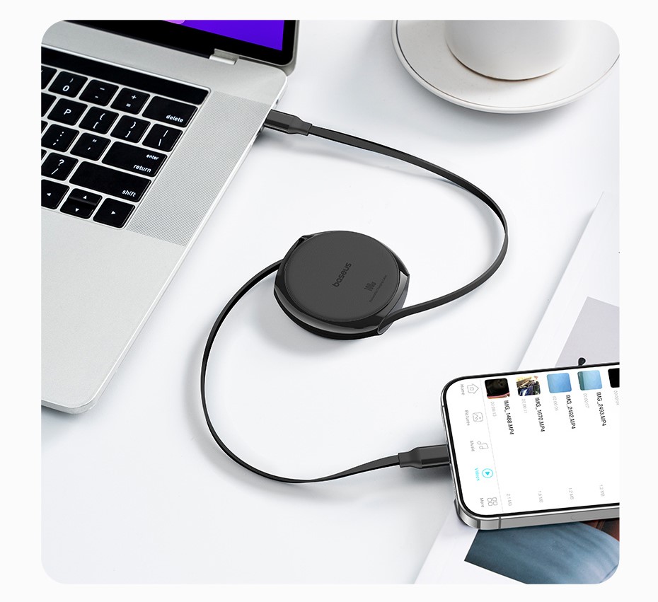 Cáp sạc Baseus Pathfinder Series Free2Draw tương thích với nhiều thiết bị