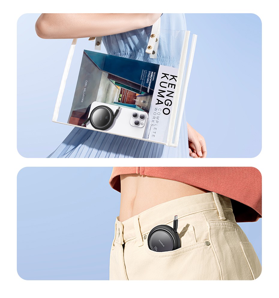 Cáp sạc dây rút Baseus Free2Draw 100W Type C Chube