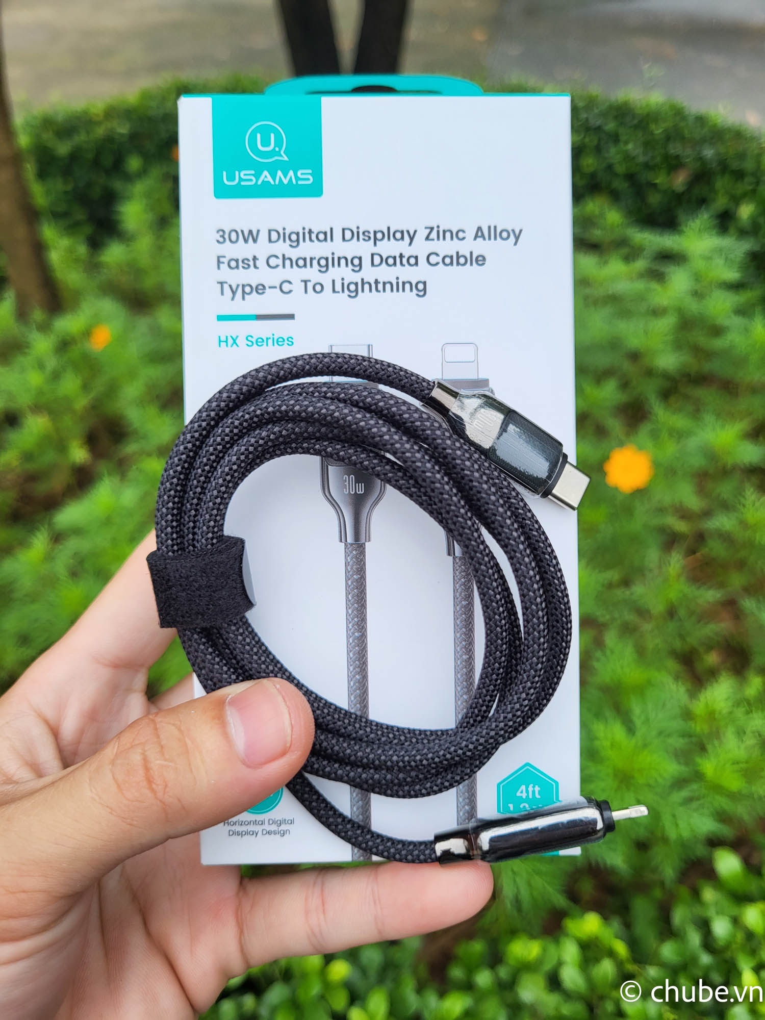 Cáp sạc USAMS SJ672 Digital Display 30W