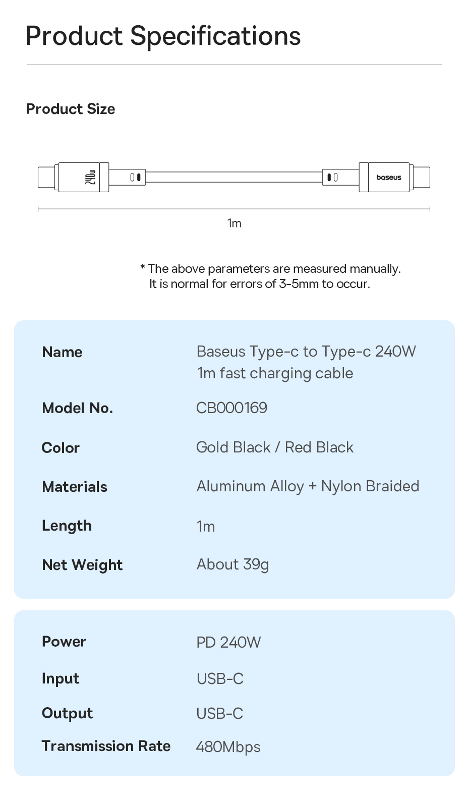 So sánh độ bền cáp dù Baseus Dura Series với cáp thông thường