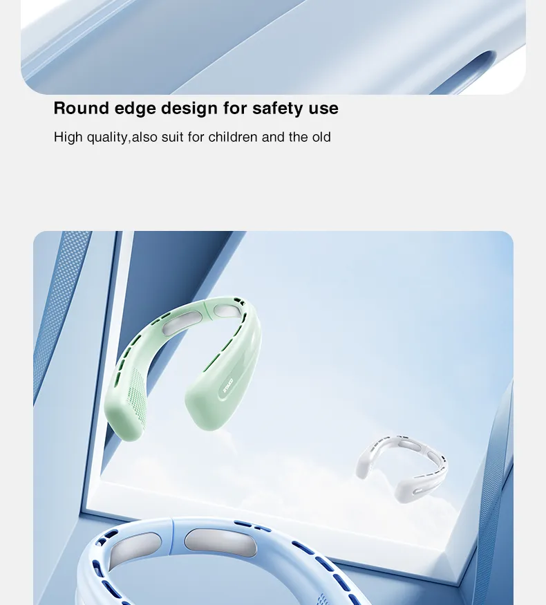 Quạt đeo cổ Rtako N03 - Phù hợp với nhiều kích cỡ cổ khác nhau