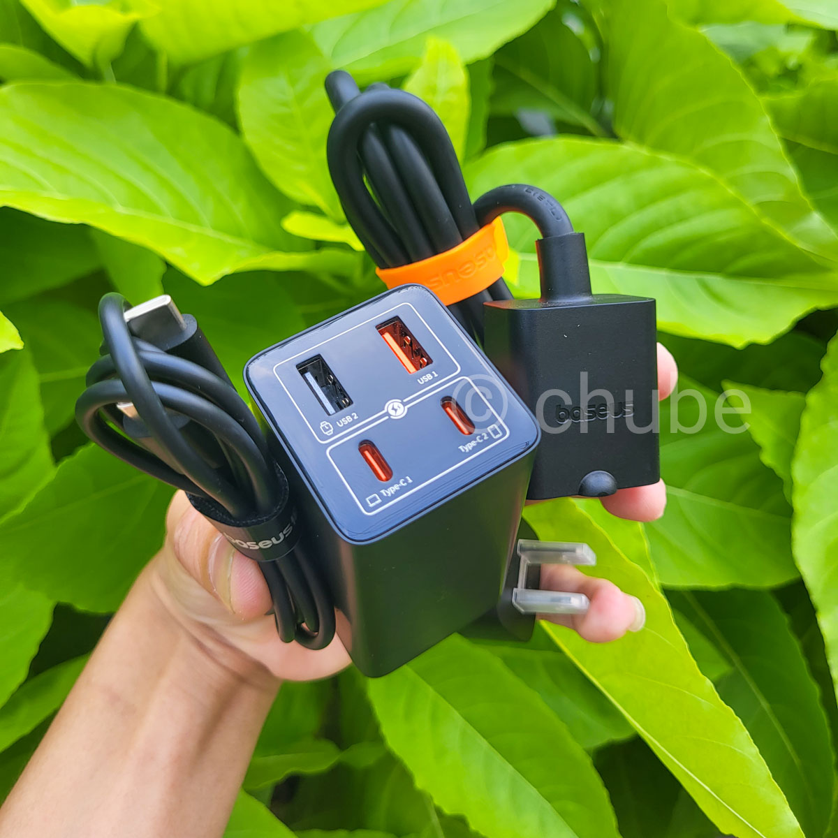 Trọn bộ Combo Sạc Nhanh 100W OS-Baseus GaN6 Pro Fast Charger 2C+2U