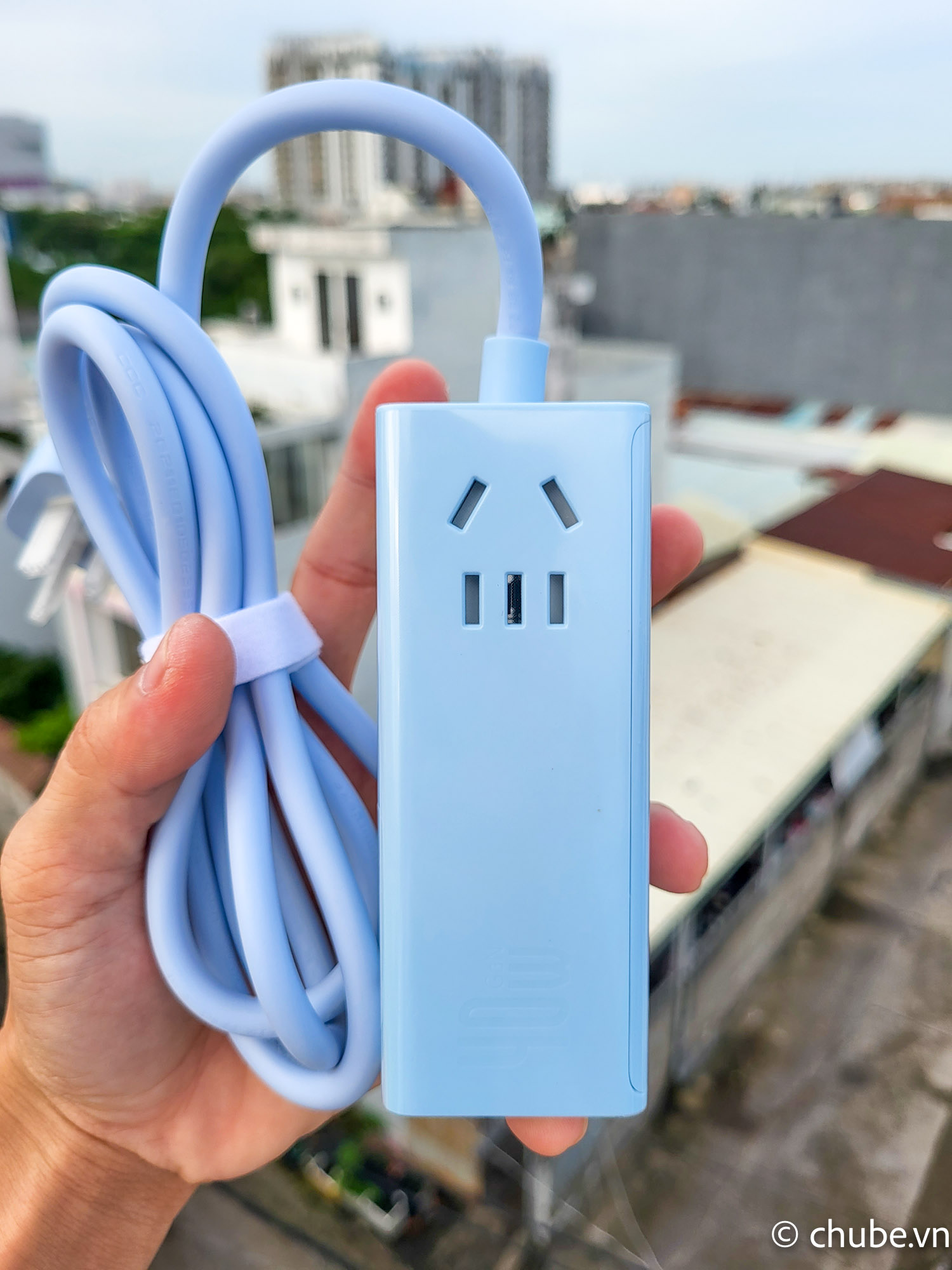 Củ sạc đa năng Baseus Powerstrip 40W Chube