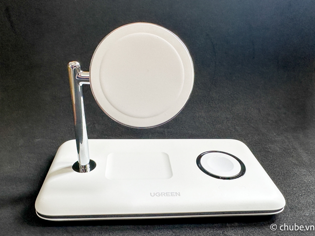 Đế sạc không dây 3-in-1 Ugreen Chube