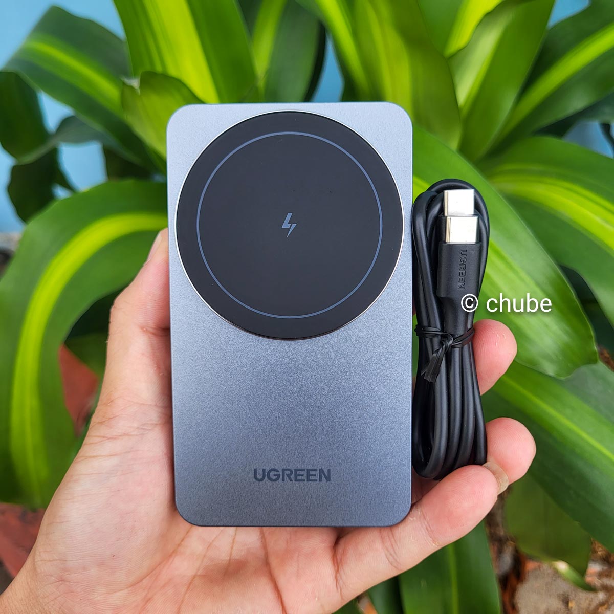 Đế sạc không dây UGREEN MagFlow 2-in-1 đang có khuyến mãi tại Chube.vn