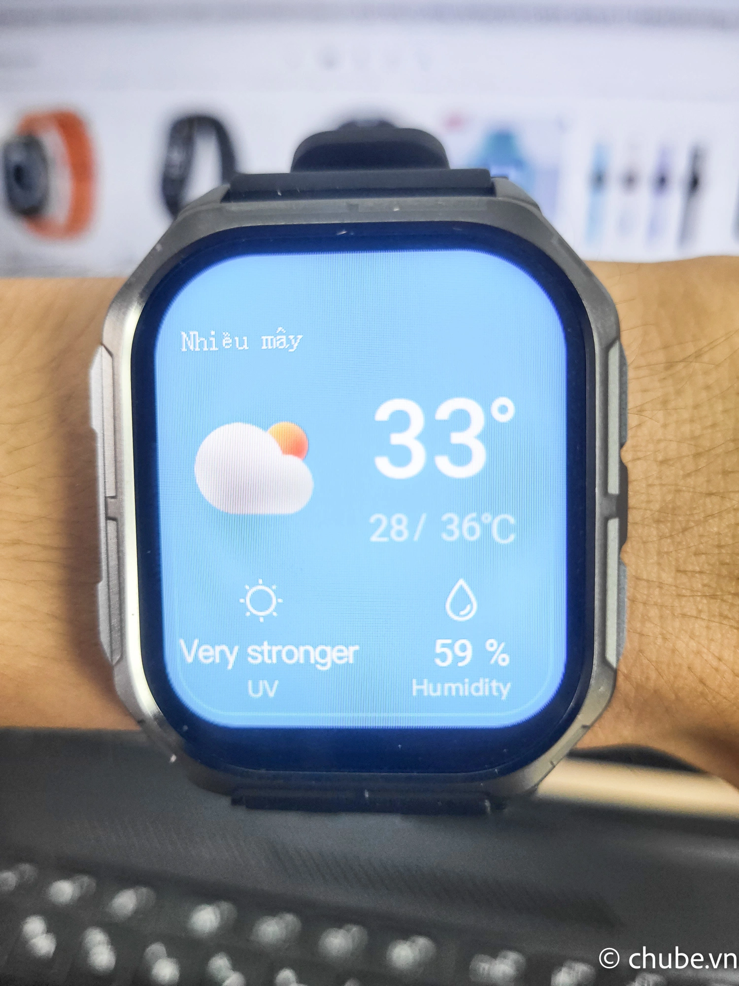 Đồng hồ thông minh HiFuture Ultra3 Sport chống nước IP68