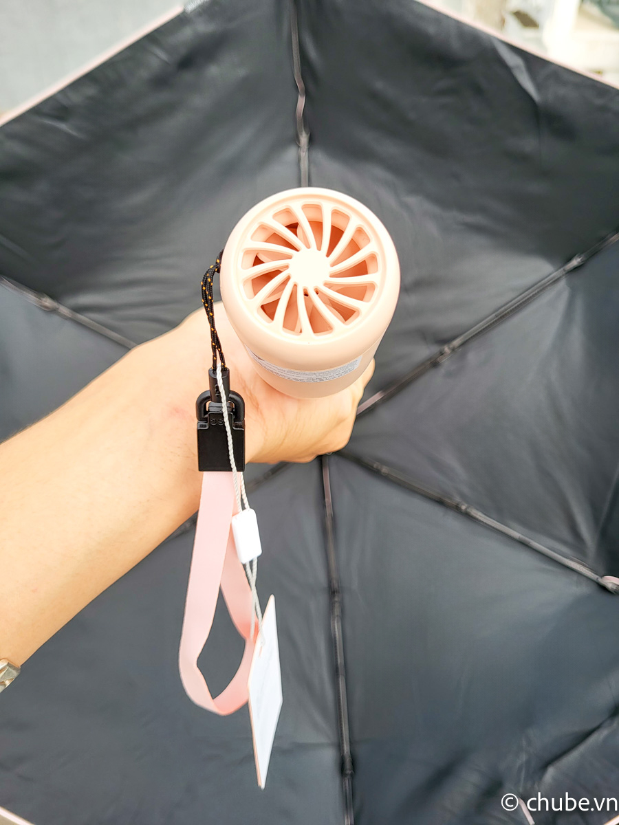 Dù tích hợp quạt Jisulife FA52 2500mAh