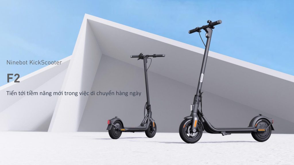 chube Xe điện mini Segway Ninebot Kickscooter F2