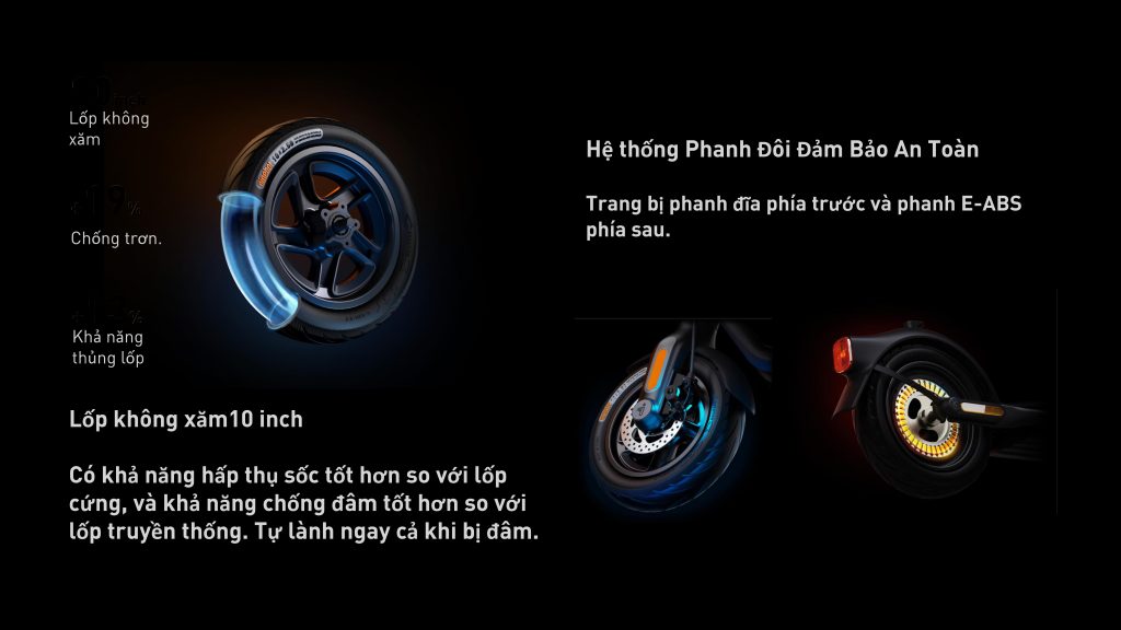 chube Xe điện mini Segway Ninebot Kickscooter F2
