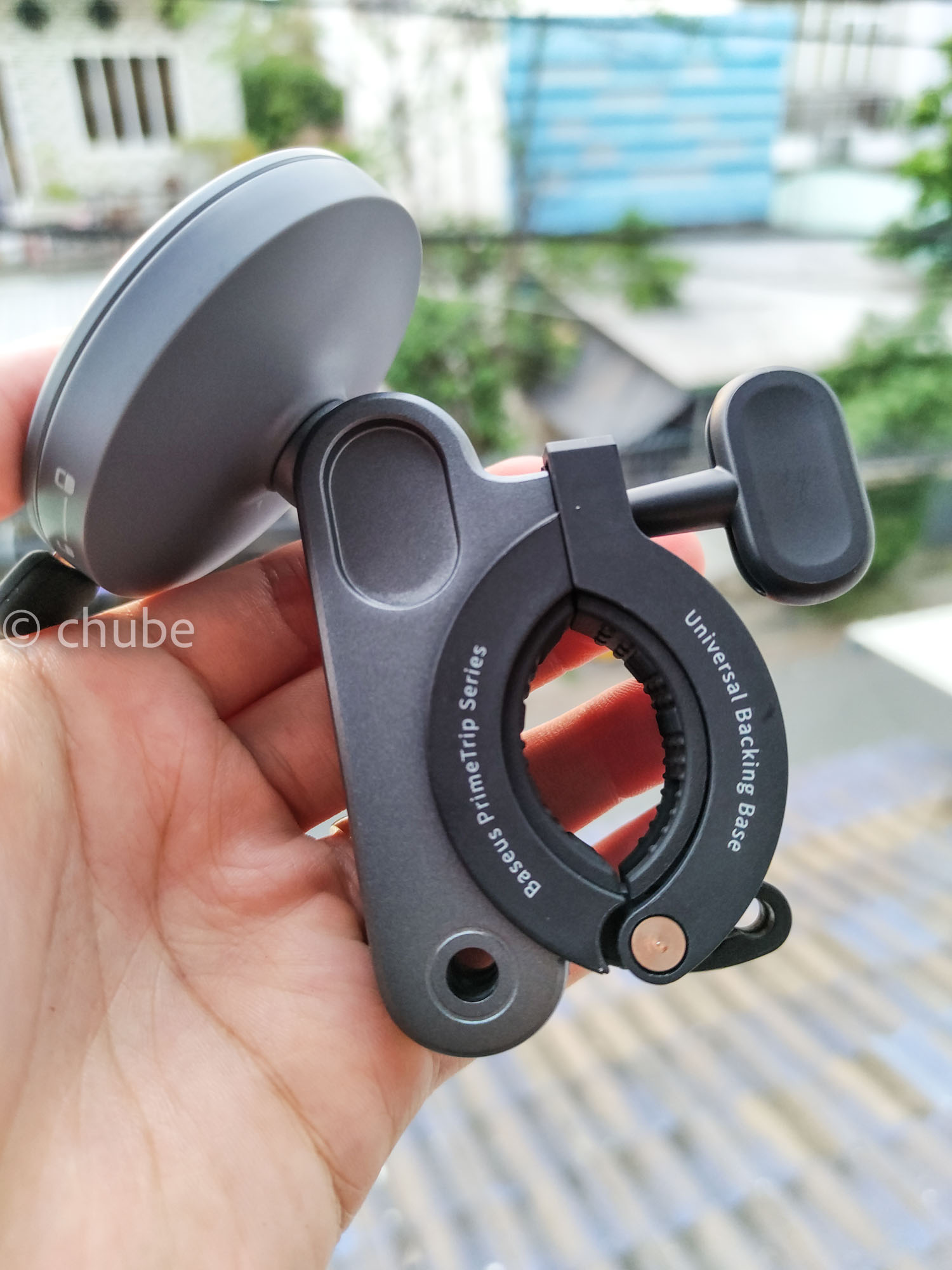 Giá đỡ điện thoại xe đạp Baseus PrimeTrip Series Magnetic Chube