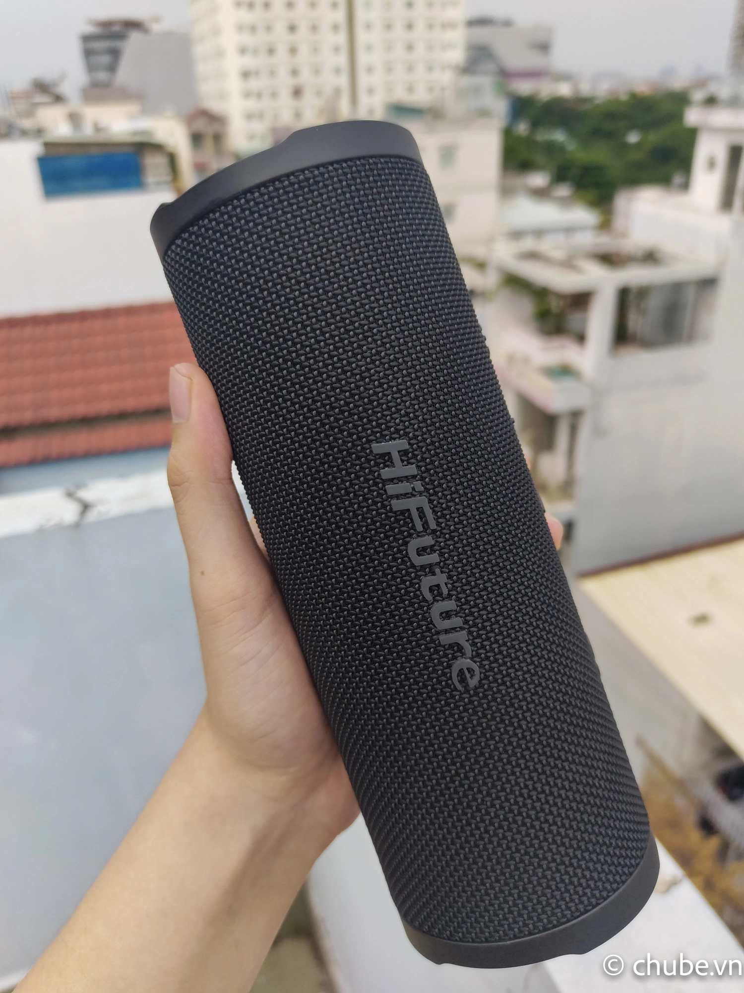 HiFuture Ripple Bluetooth speaker with technical specifications