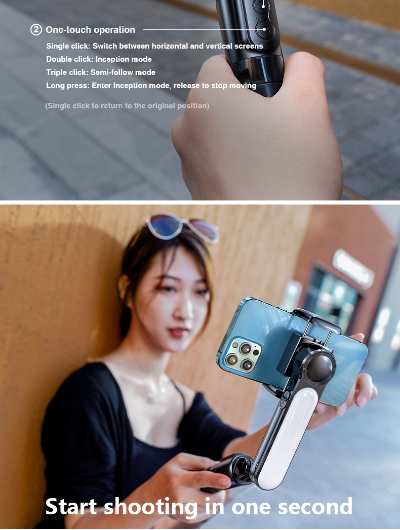 chube Tay cầm chống Rung Mini cho điện thoại Rtako L09