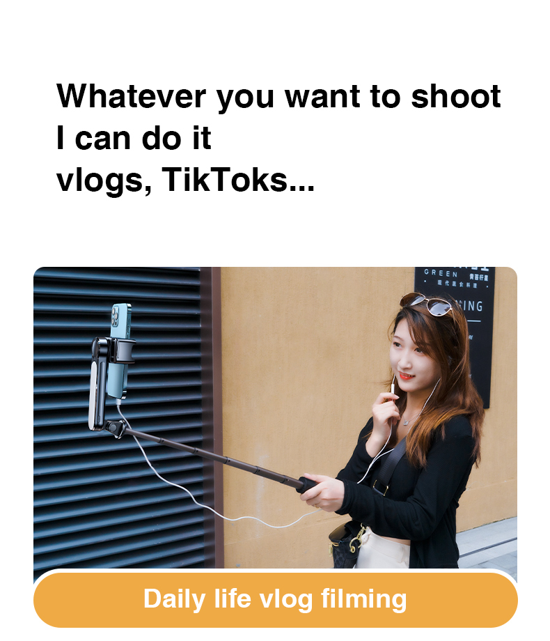 chube Tay cầm chống Rung Mini cho điện thoại Rtako L09