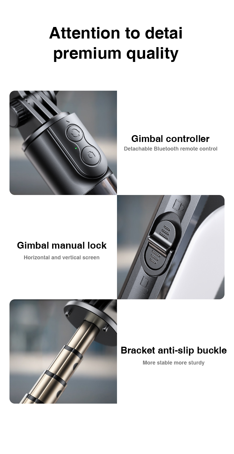 chube Tay cầm chống Rung Mini cho điện thoại Rtako L09