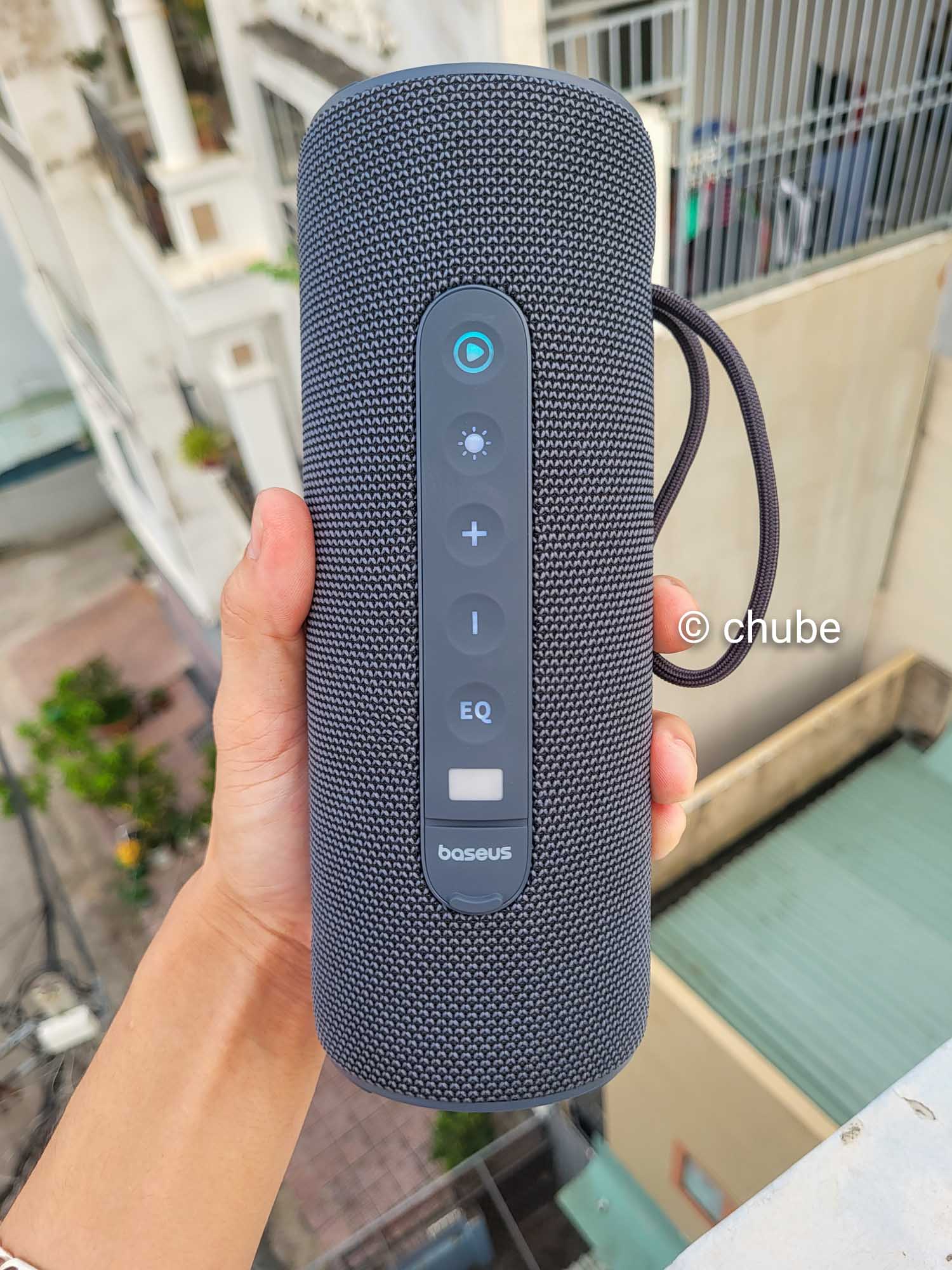 Loa Bluetooth Baseus AeQur 30 Air Outdoor với Bluetooth v5.3 và chuẩn chống nước IPX5