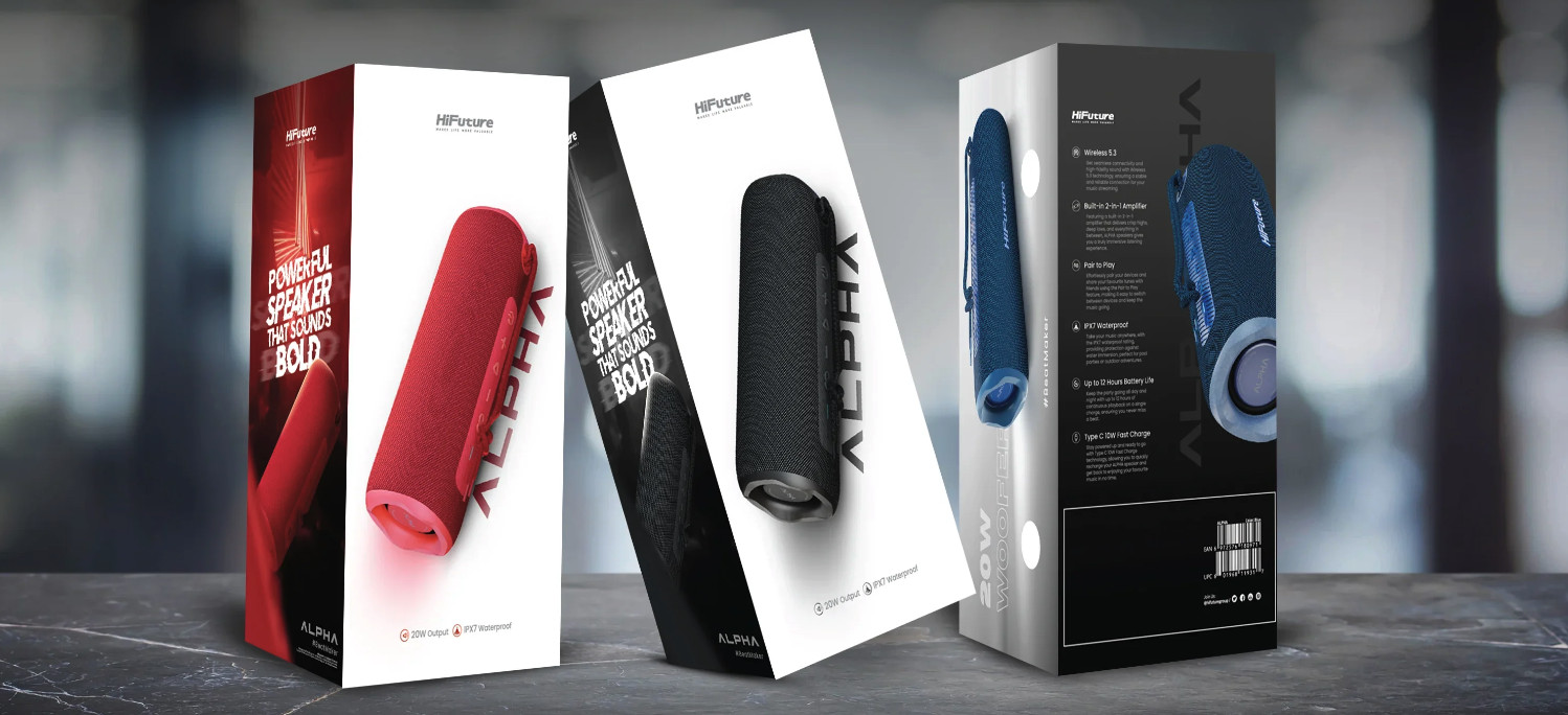 chube Loa Bluetooth di động HiFuture ALPHA 20W