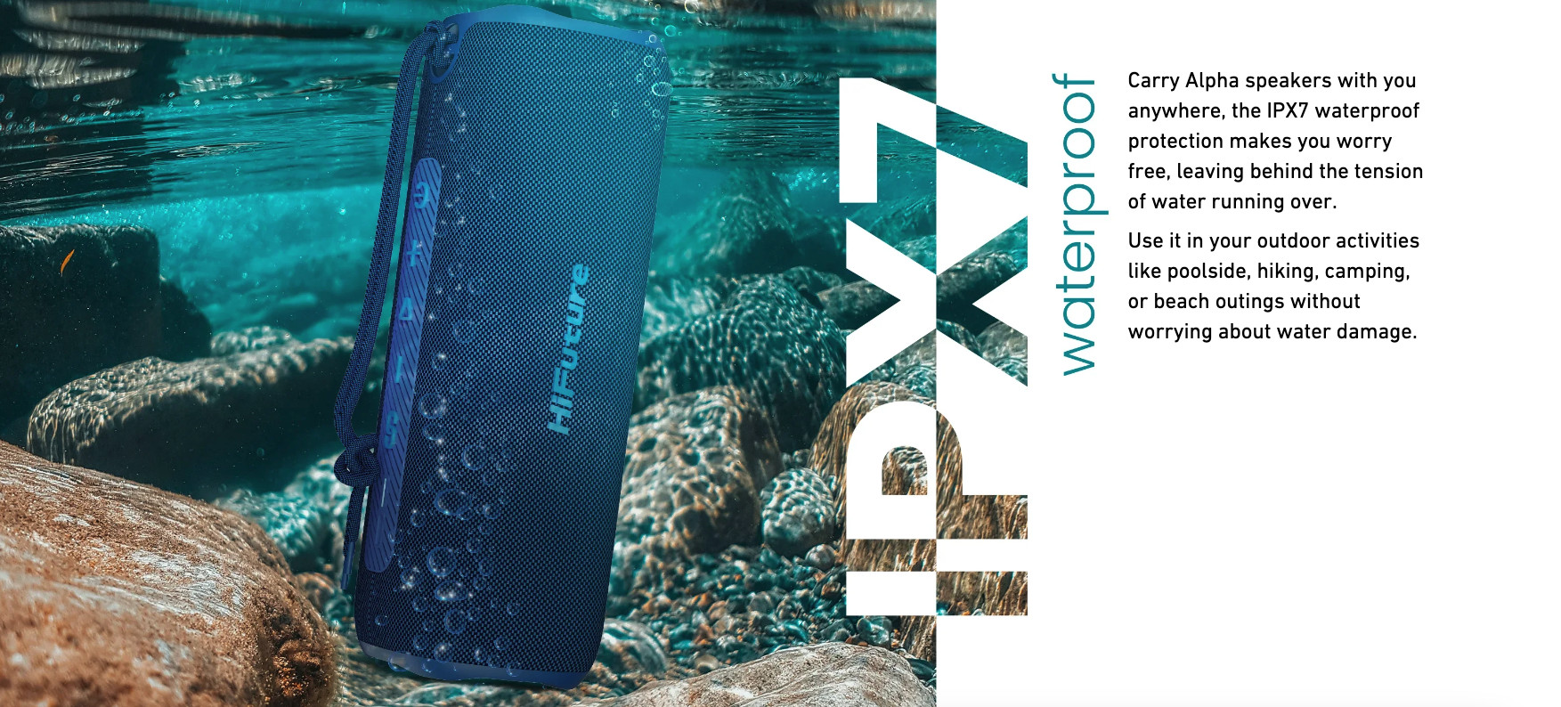 chube Loa Bluetooth di động HiFuture ALPHA 20W