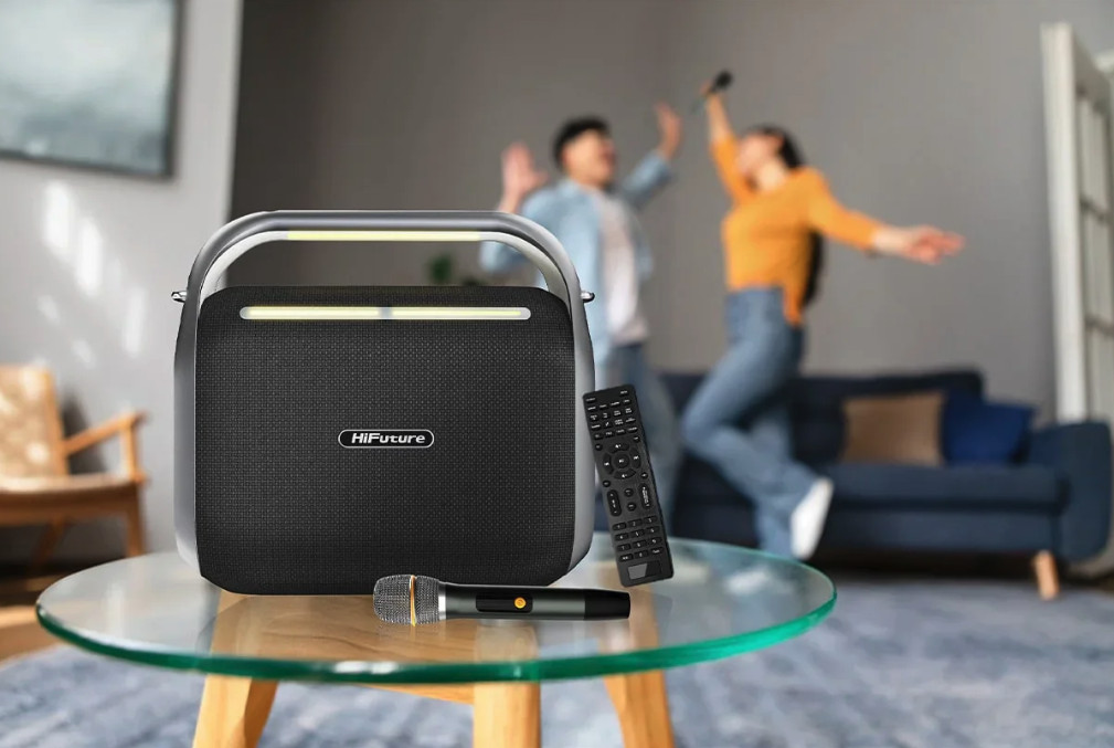 chube Loa Bluetooth Karaoke HiFuture MusicBox 100 70W, 8000mAh