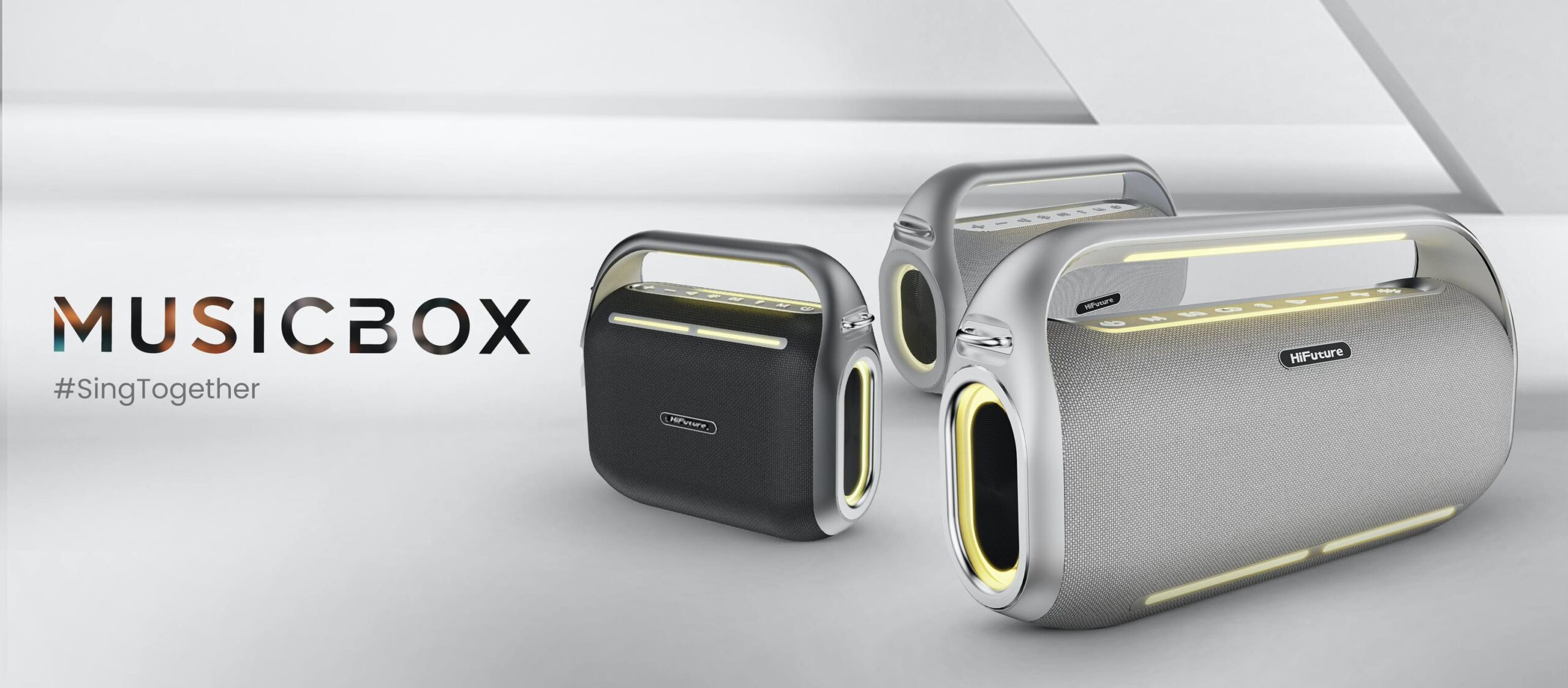 chube Loa Bluetooth Karaoke HiFuture MusicBox 200 100W, 12000mAh