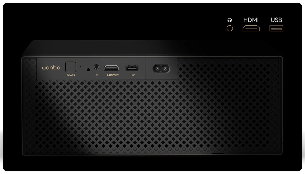 Trang bị đa dạng cổng kết nối với HDMI, USB và AUX