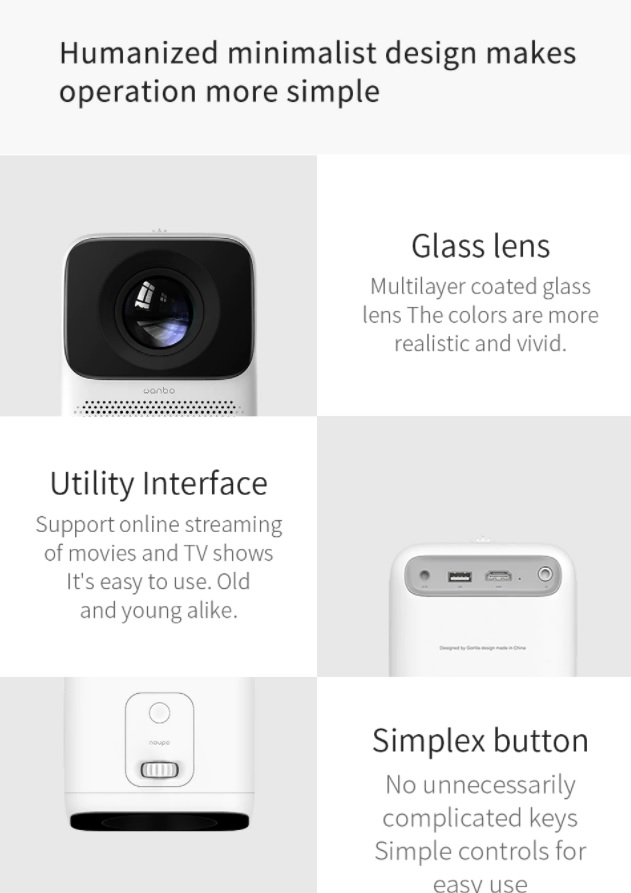 chube Máy chiếu Wanbo T2 MAX