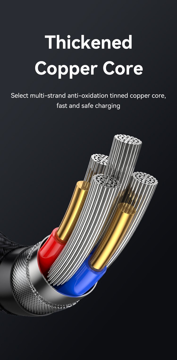 chube Cáp LED 100W USAMS SJ742 C to C Zinc Alloy HX Series