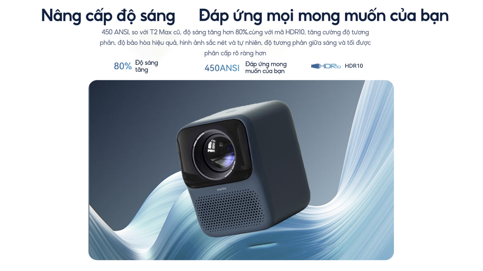 chube Máy chiếu WANBO T2 MAX NEW