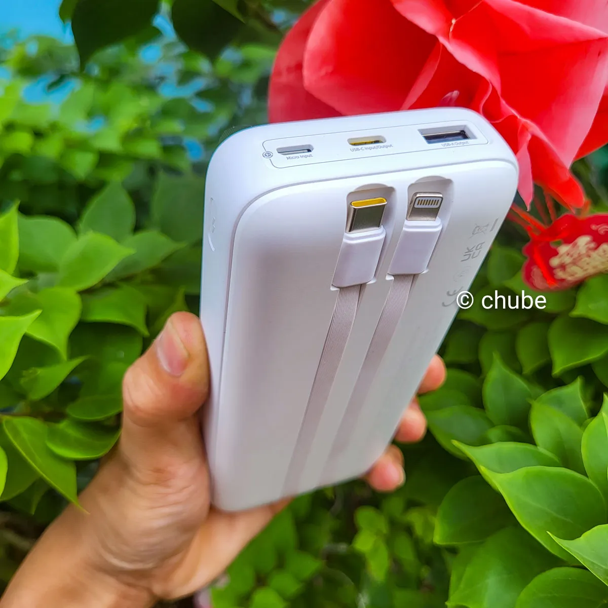 Pin sạc dự phòng Baseus Lipow Dual-Cable 20000mAh 22.5W với hai cáp sạc tích hợp
