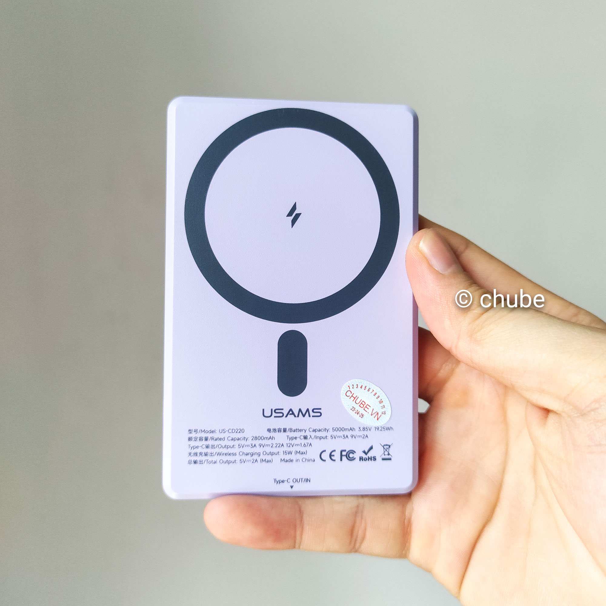 Pin sạc dự phòng Chube