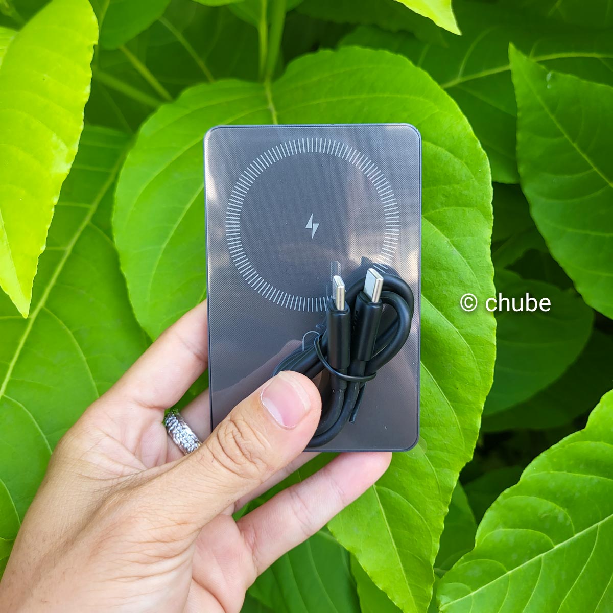 Pin sạc dự phòng không dây USAMS CD231 - Hình ảnh thực tế