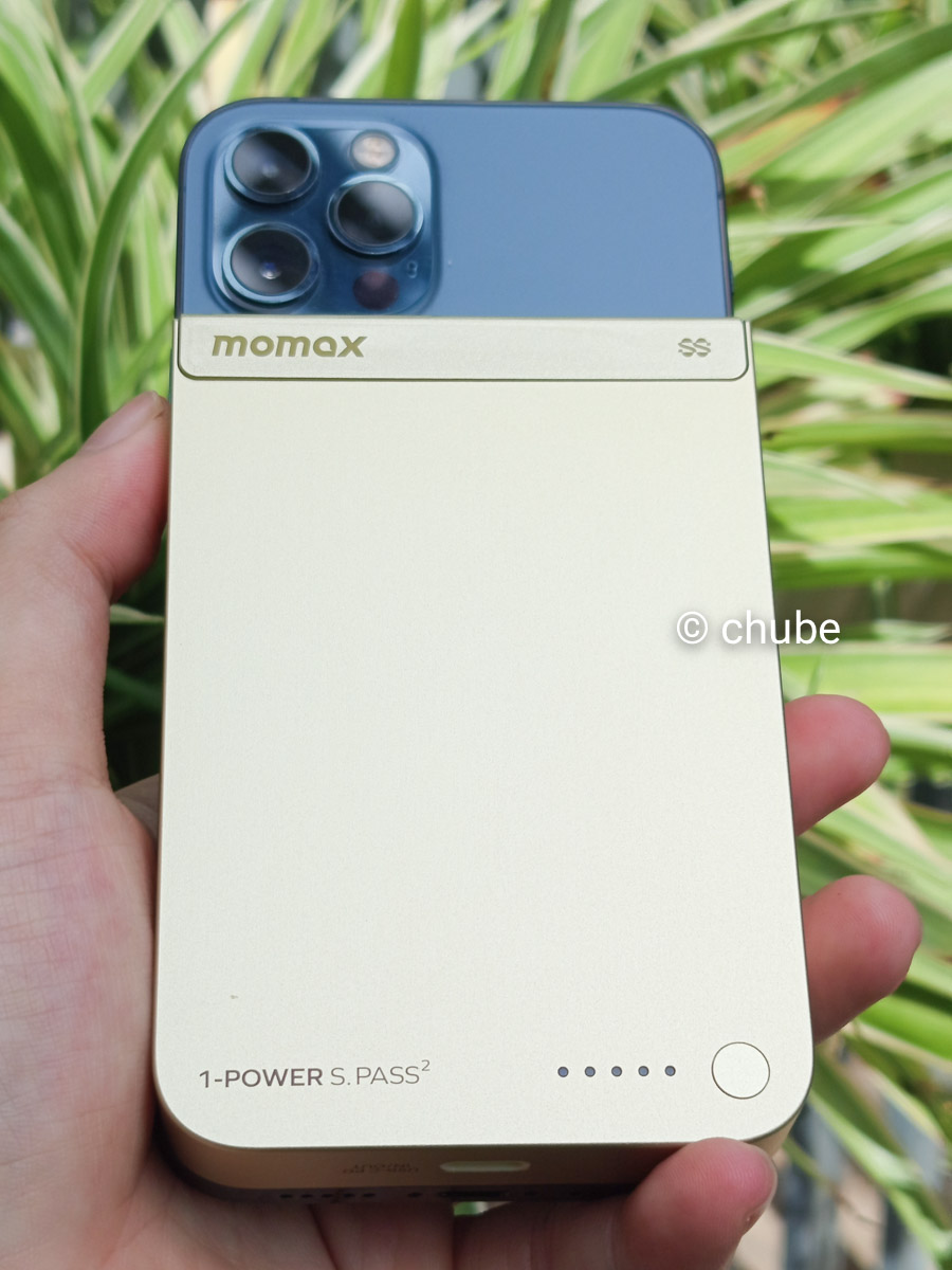 Pin dự phòng bán thể rắn Momax 1-Power S.Pass2 rất đẹp, xịn và cao cấp