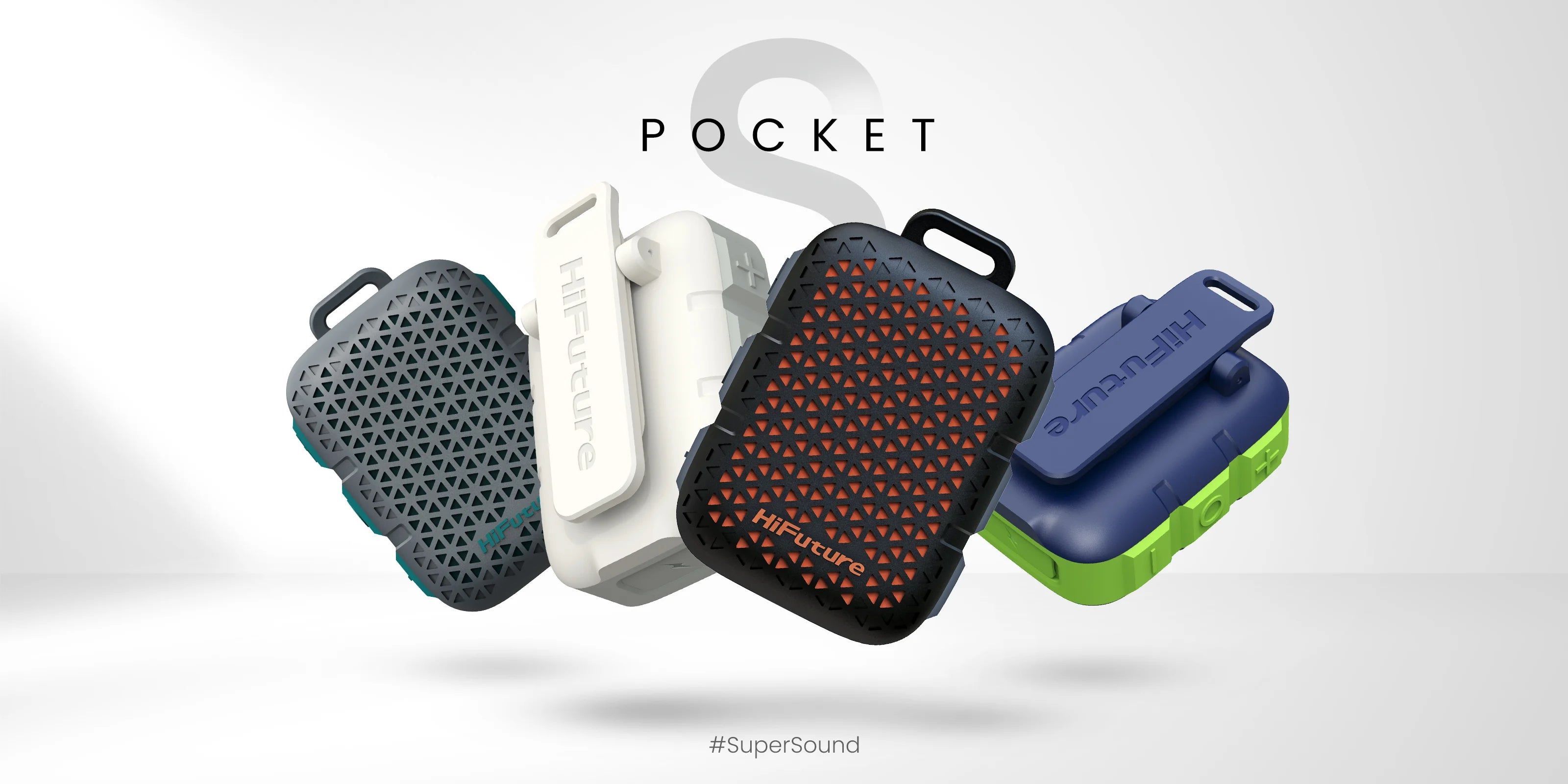 Banner loa bluetooth mini di động HiFuture POCKET S