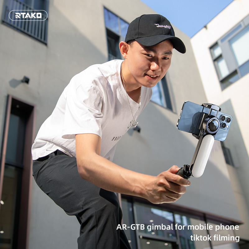 chube Gậy Chụp Ảnh Tích Hợp Gimbal Chống Rung & Tripod Rtako Q09