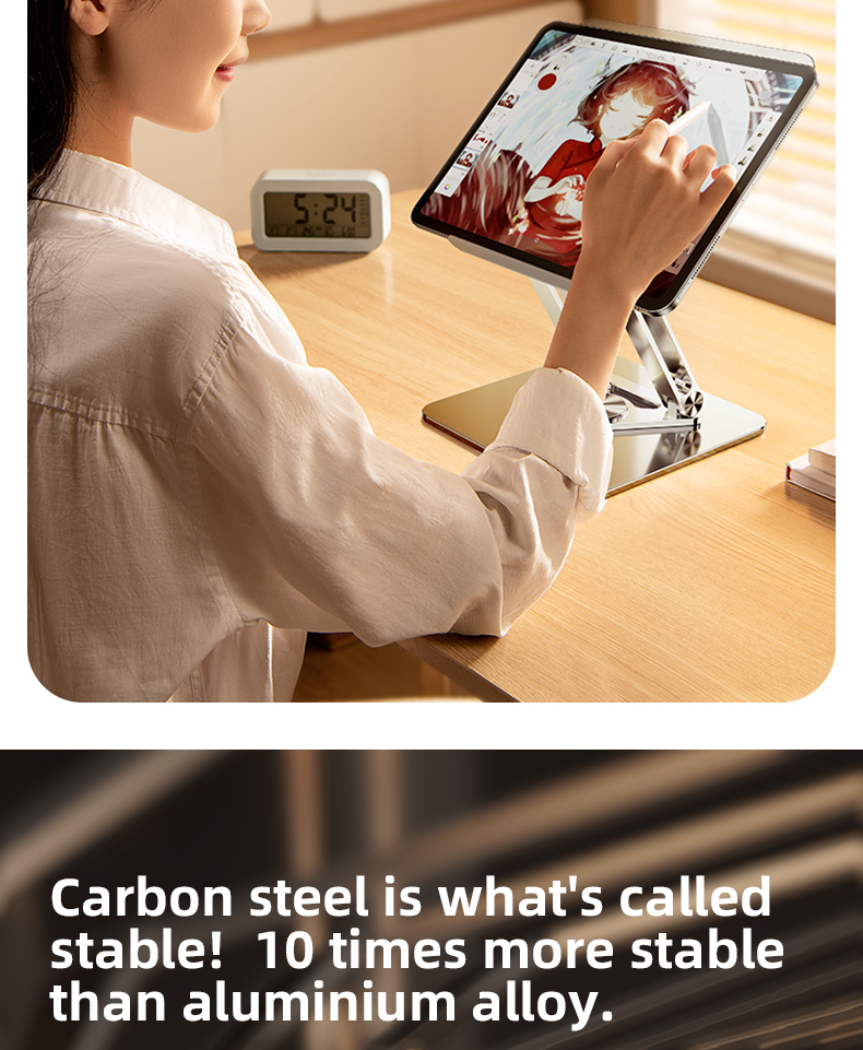 chube Đế tản nhiệt laptop tablet Rtako RS-CP84 Xoay 360