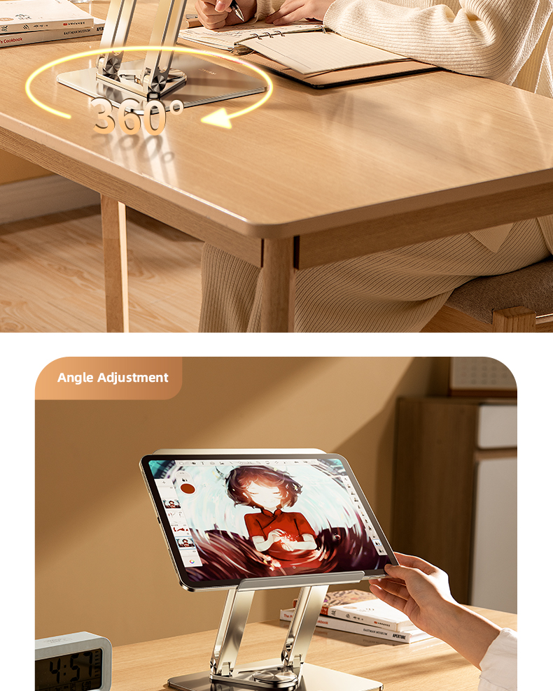 chube Đế tản nhiệt laptop tablet Rtako RS-CP84 Xoay 360