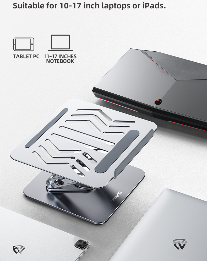 chube Đế tản nhiệt laptop tablet Rtako RS-CP84 Xoay 360
