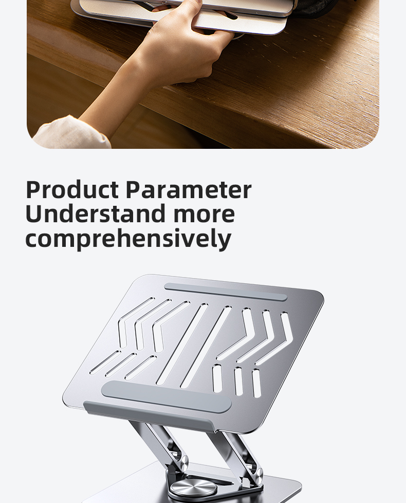 chube Đế tản nhiệt laptop tablet Rtako RS-CP84 Xoay 360